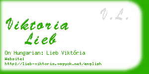 viktoria lieb business card